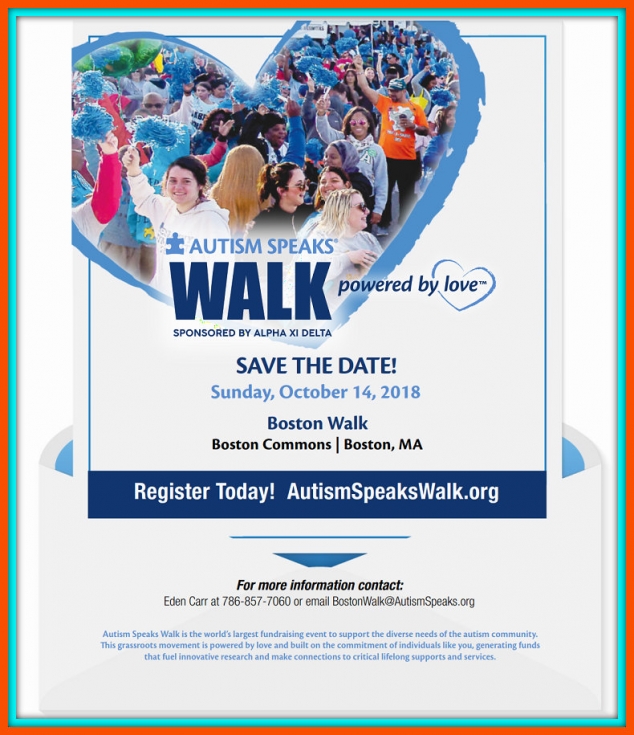 save the date autism speaks walk 2018 news archive middlesex autism walk flyer